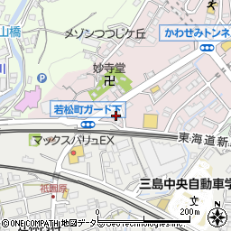 株式会社ジェイネット　三島事業所周辺の地図