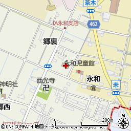 愛知県愛西市鰯江町郷裏147周辺の地図
