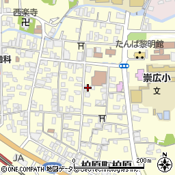 兵庫県丹波市柏原町柏原591周辺の地図
