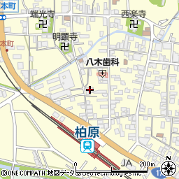 兵庫県丹波市柏原町柏原194周辺の地図