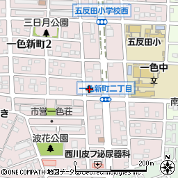 セブンイレブン名古屋一色新町店周辺の地図