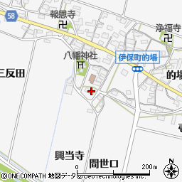 愛知県豊田市伊保町間世口32周辺の地図