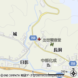 愛知県豊田市井ノ口町周辺の地図