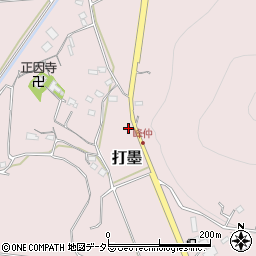 千葉県鴨川市打墨1040周辺の地図