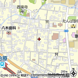 兵庫県丹波市柏原町柏原543周辺の地図