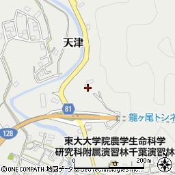 千葉県鴨川市天津691周辺の地図