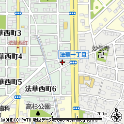 愛知県名古屋市中川区法華西町188周辺の地図
