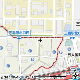 株式会社ダイキンアプライドシステムズ　三島営業所周辺の地図