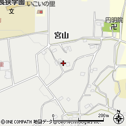 千葉県鴨川市宮山1043周辺の地図