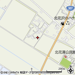 滋賀県東近江市北花沢町871周辺の地図