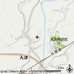 千葉県鴨川市天津2242周辺の地図