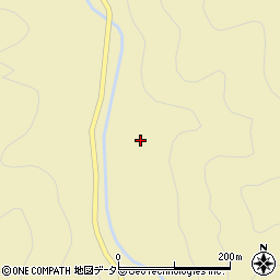 愛知県北設楽郡東栄町振草古戸錨周辺の地図