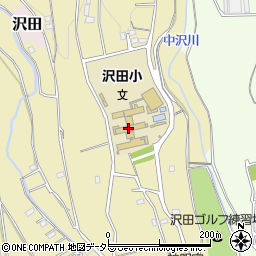 沼津市立沢田小学校周辺の地図