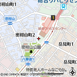 愛知県名古屋市瑞穂区彌富町密柑山周辺の地図
