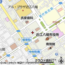 滋賀中央信用金庫本店営業部周辺の地図