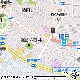 江崎ファッションスタジオ周辺の地図