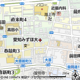 愛知県名古屋市瑞穂区宝田町6丁目22周辺の地図