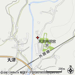 千葉県鴨川市天津2947周辺の地図