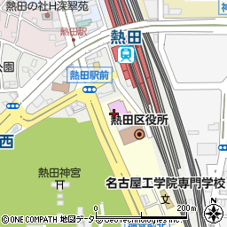 名古屋市熱田区社会福祉協議会周辺の地図