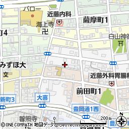 愛知県名古屋市瑞穂区本願寺町1丁目52周辺の地図