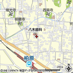 兵庫県丹波市柏原町柏原169周辺の地図