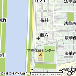 愛知県名古屋市中川区中須町藤六周辺の地図