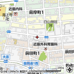 愛知県名古屋市瑞穂区本願寺町1丁目周辺の地図