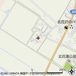 滋賀県東近江市北花沢町872周辺の地図
