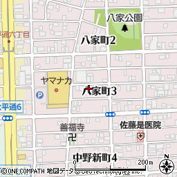 富士工器社宅周辺の地図