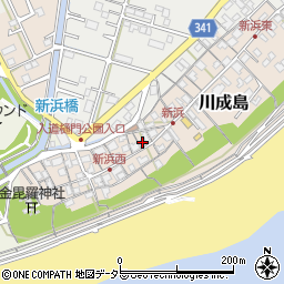 静岡県富士市川成島986周辺の地図