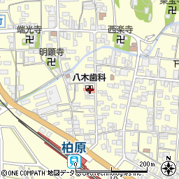兵庫県丹波市柏原町柏原168-1周辺の地図