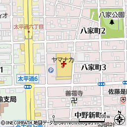 ヤングドライアルテ太平通店周辺の地図