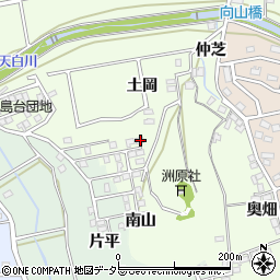 愛知県日進市米野木町南山11周辺の地図