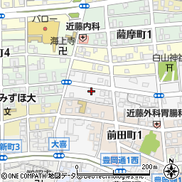愛知県名古屋市瑞穂区本願寺町1丁目43周辺の地図