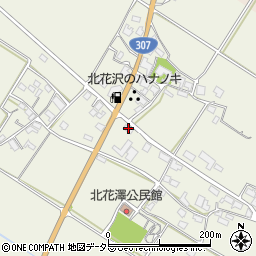 滋賀県東近江市北花沢町630周辺の地図