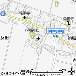 愛知県豊田市伊保町宮本23周辺の地図