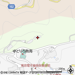 静岡県熱海市泉元宮上分412-278周辺の地図