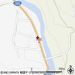 岡山県真庭市見尾175-1周辺の地図