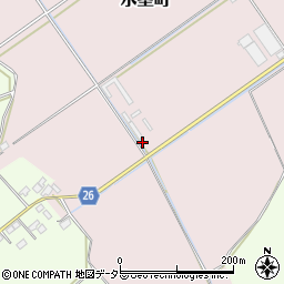 滋賀県近江八幡市水茎町293周辺の地図