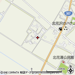 滋賀県東近江市北花沢町874周辺の地図