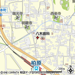 兵庫県丹波市柏原町柏原198-2周辺の地図