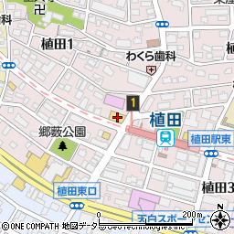マツモトキヨシ名古屋植田駅前店周辺の地図