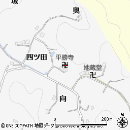 愛知県豊田市綾渡町奥12周辺の地図