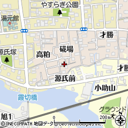 愛知県海部郡蟹江町西之森硴場9-26周辺の地図