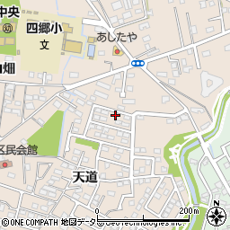 愛知県豊田市四郷町天道99-253周辺の地図