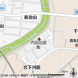 内浜化成株式会社周辺の地図