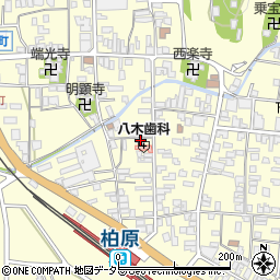 兵庫県丹波市柏原町柏原168-3周辺の地図