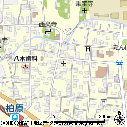 兵庫県丹波市柏原町柏原21周辺の地図