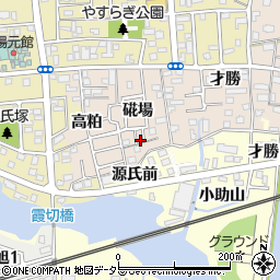 愛知県海部郡蟹江町西之森硴場9-6周辺の地図