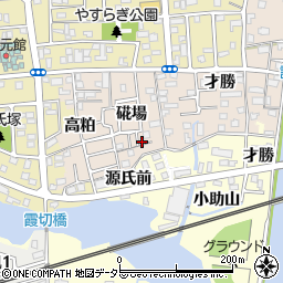 愛知県海部郡蟹江町西之森硴場9-16周辺の地図